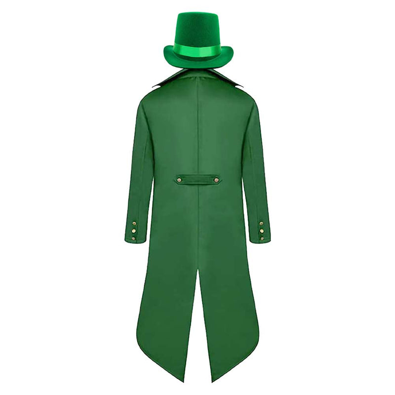 St. Patrick‘s Day Cosplay Costume Outfits Halloween Carnival Suit Steampunk Retro