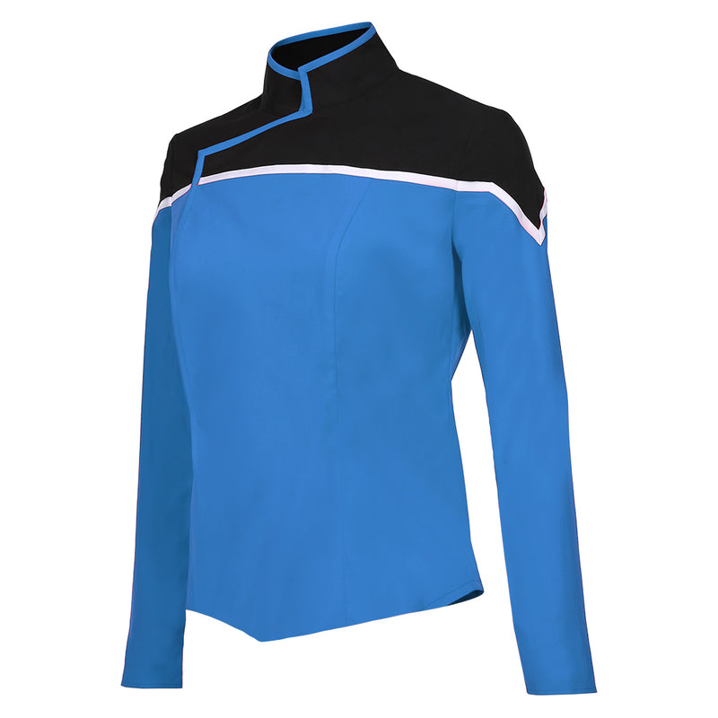 Star Trek: Lower Decks Season 1 Cosplay Costume Blue Uniform Shirt Top