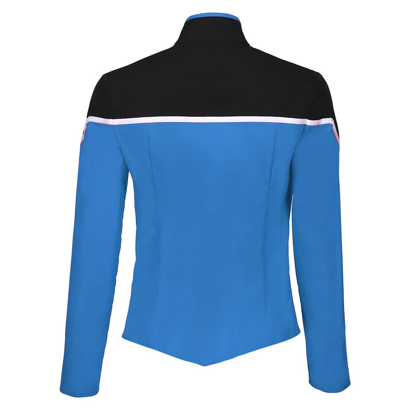 Star Trek: Lower Decks Season 1 Cosplay Costume Blue Uniform Shirt Top