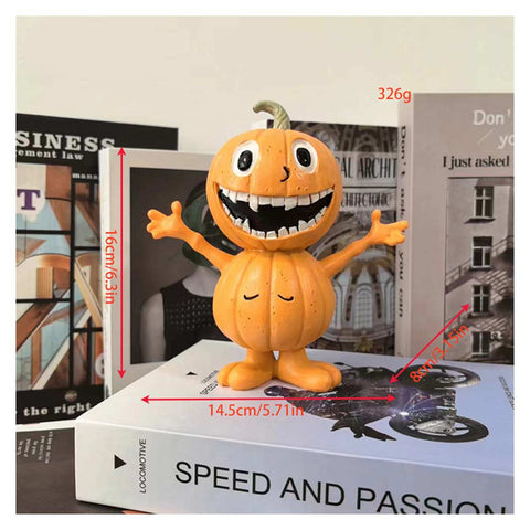 Statues Desktop Ornaments Resin Crafts Home Garden Decoration Halloween Pumpkin