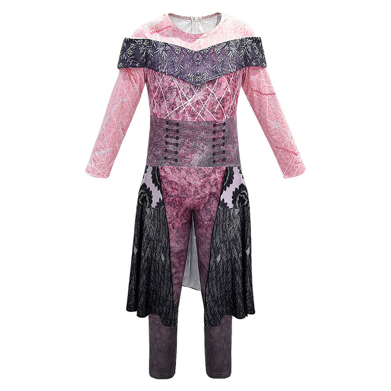 Stock Children's Adult Halloween Ten Stages 3 Evil Cosplay Costume Bertha Maleficent Children's Little Girl Onesuit