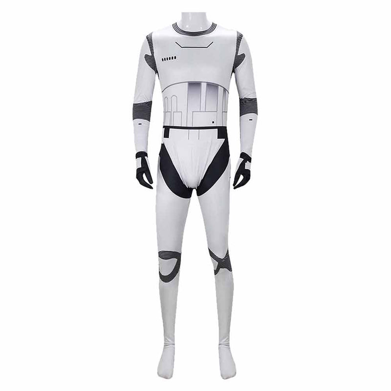 Stormtrooper Adult Male Jumpsuit Cosplay Costume Movie Space Battle Rolepaly Fantasia Bodysuit Halloween Party Disguise Outfits