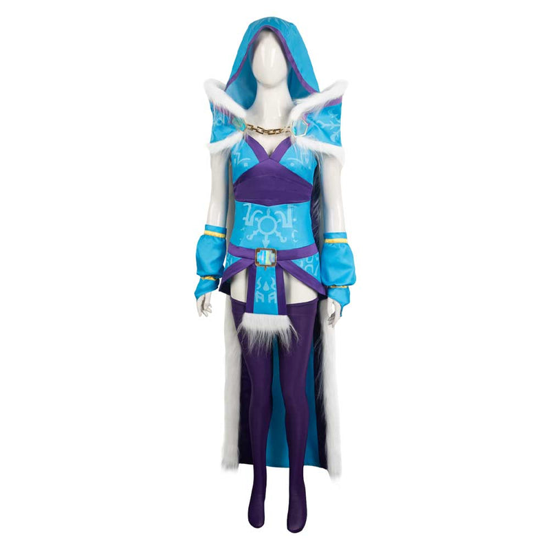 suit Cosplay Costume Outfits Halloween Carnival Suit DotA cosplay Crystal Maiden