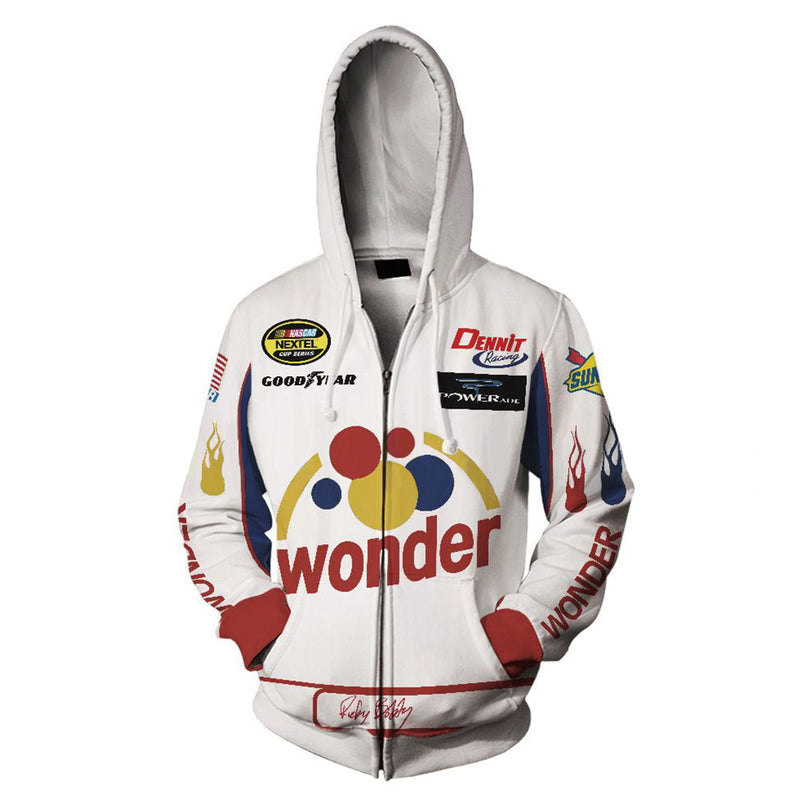 Talladega Nights -Ricky Bobby Cosplay Hoodie 3D Printed Hooded Sweatshirt Men Women Casual Streetwear Pullover