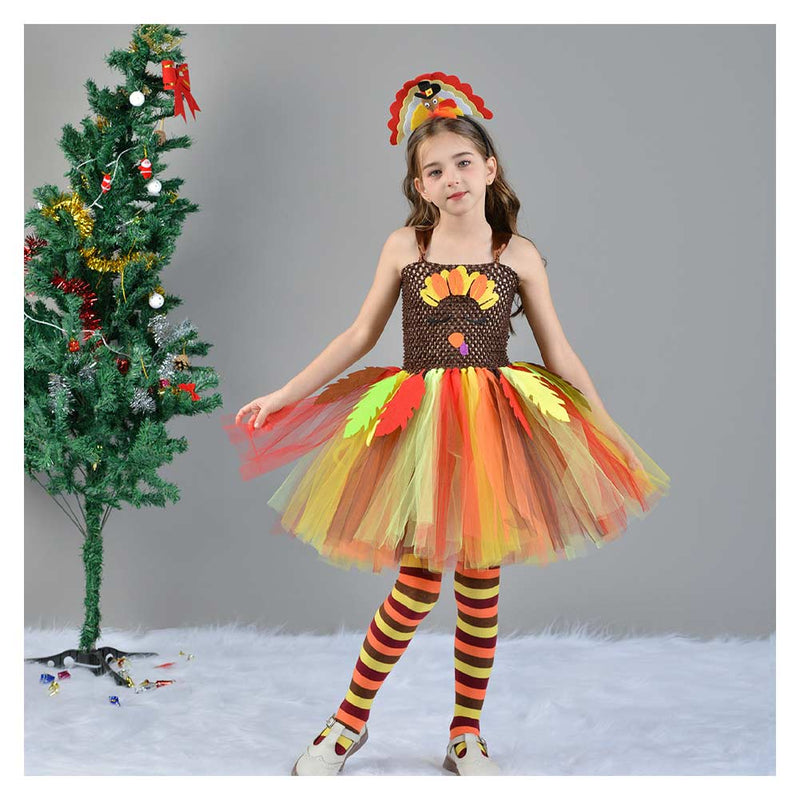 Thanksgiving turkey Cosplay Costume Outfits Halloween Carnival Suit