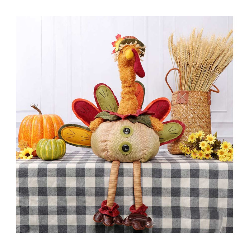 Thanksgiving turkey Cosplay Plush Toys Cartoon Soft Stuffed Dolls Mascot Birthday Xmas Gift