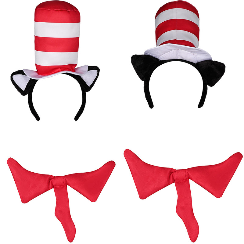 The Cat in the Hat cos Cosplay Hat Cap  Halloween Carnival Costume Accessories cat