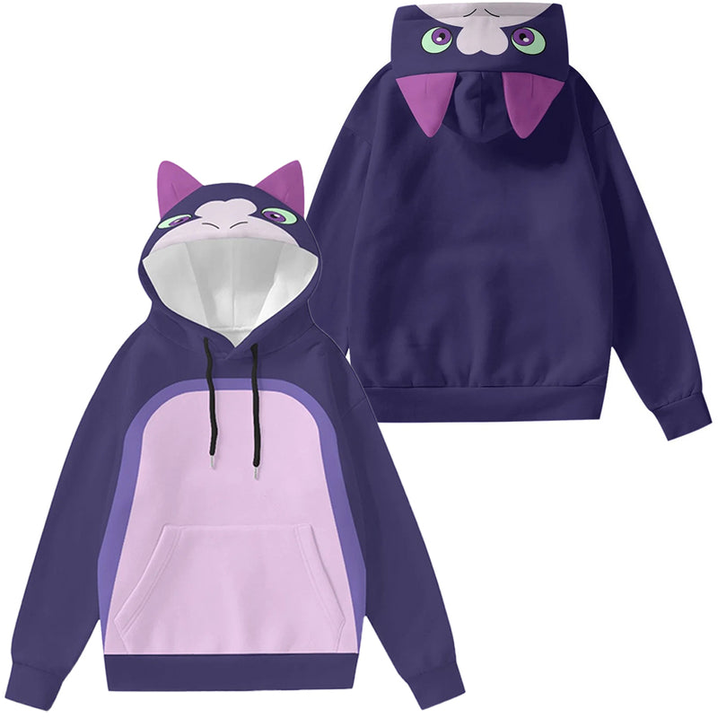 The Owl House Stringbean  Cosplay Hoodie 3D Printed Hooded Sweatshirt Men Women Casual Streetwear Pullover