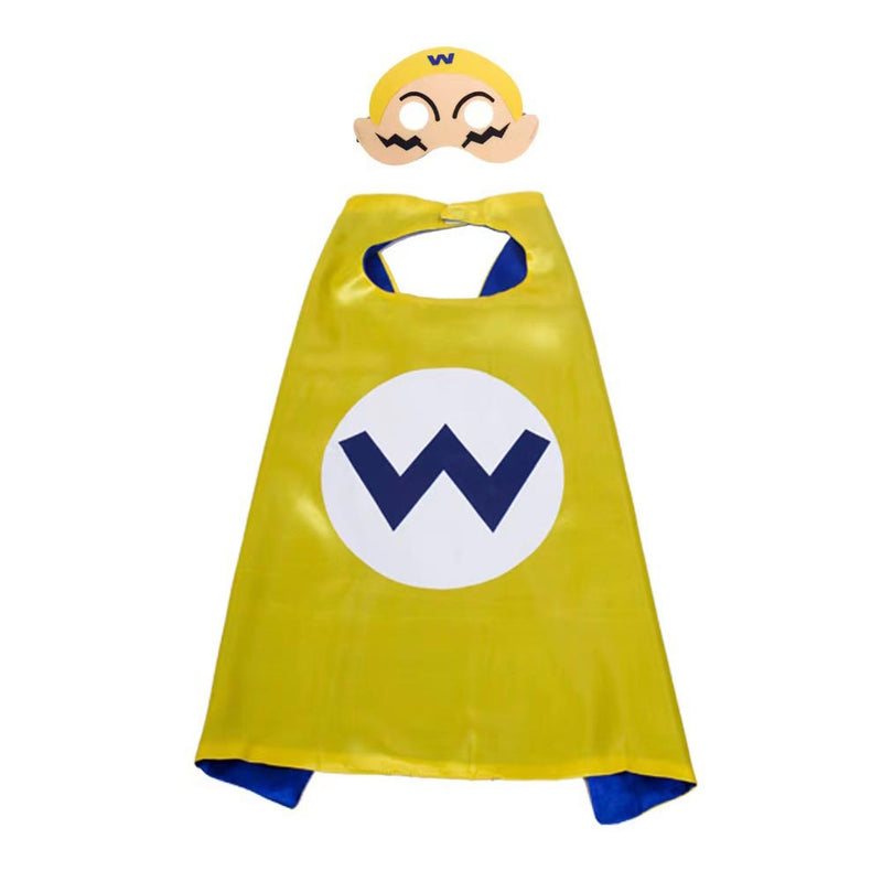 The Super Mario Cosplay Costume Cloak Outfits Halloween Carnival Party Disguise Suit