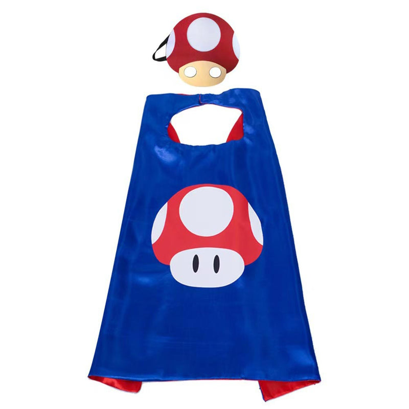 The Super Mario Cosplay Costume Cloak Outfits Halloween Carnival Party Disguise Suit