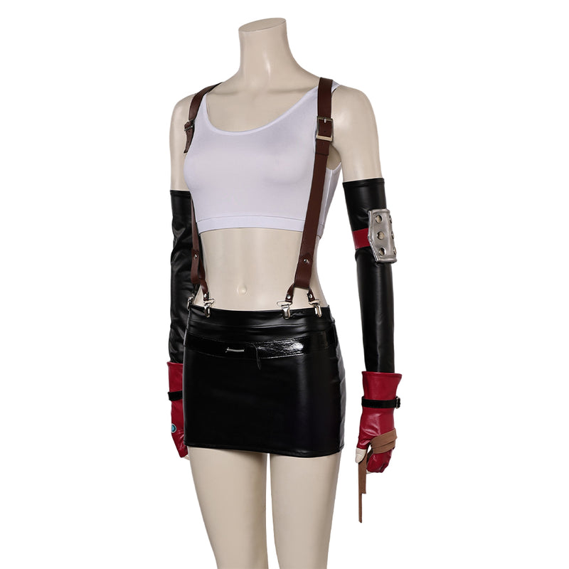 Tifa cos Cosplay Costume Outfits Halloween Carnival Suit Final Fantasy