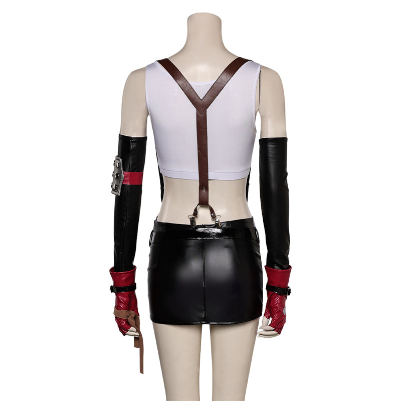 Tifa cos Cosplay Costume Outfits Halloween Carnival Suit Final Fantasy