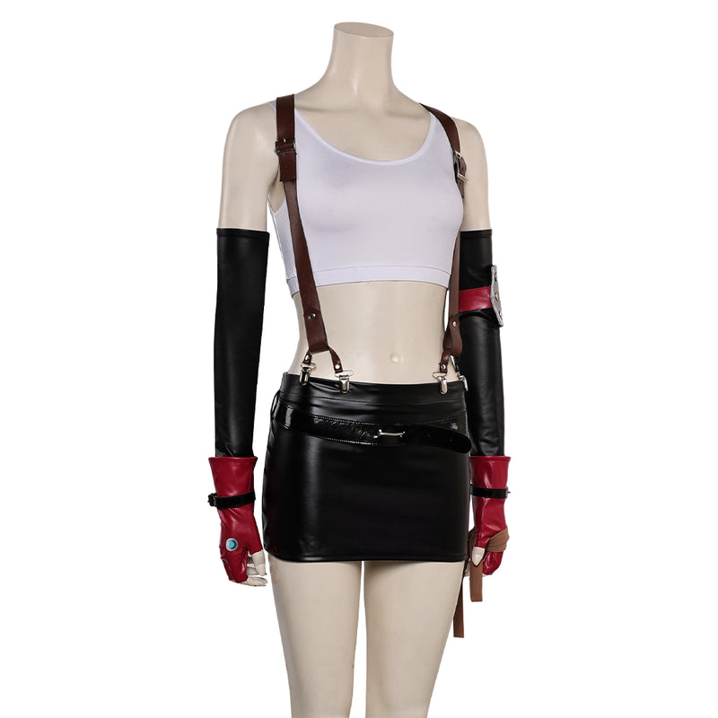 Tifa cos Cosplay Costume Outfits Halloween Carnival Suit Final Fantasy