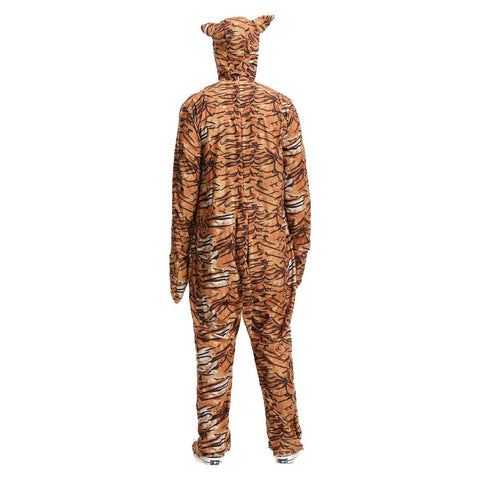 Tiger Jumpsuit Cosplay Costume Outfits Halloween Carnival Suit