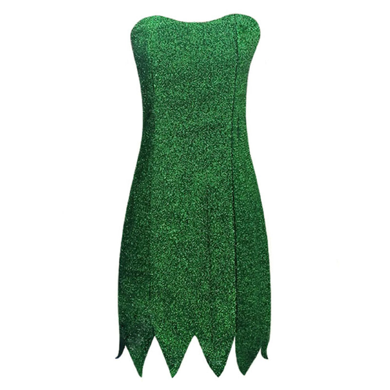 Tinker Bell Cosplay Costume Dress Halloween Carnival Disguise Suit