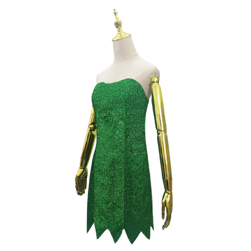 Tinker Bell Cosplay Costume Dress Halloween Carnival Disguise Suit