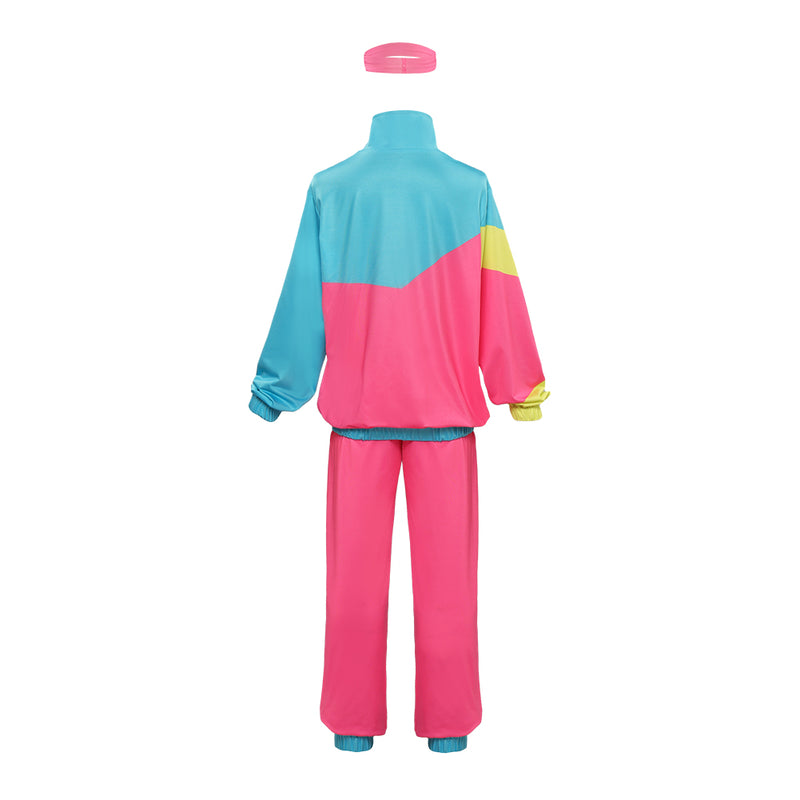 tracksuit Retro Cosplay Costume Outfits Halloween Carnival Party Suit children