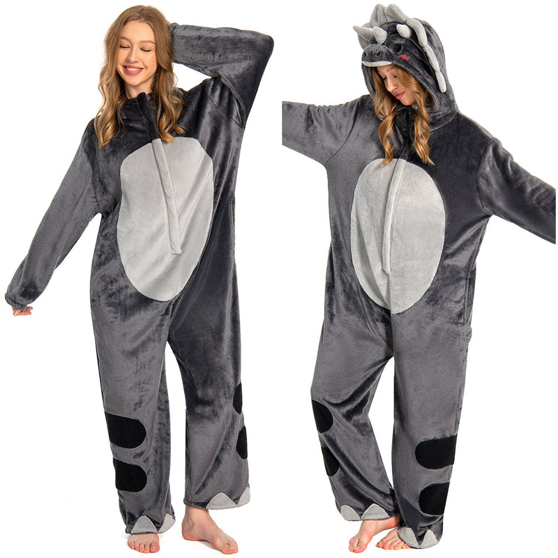 Triceratops - animal series onesie