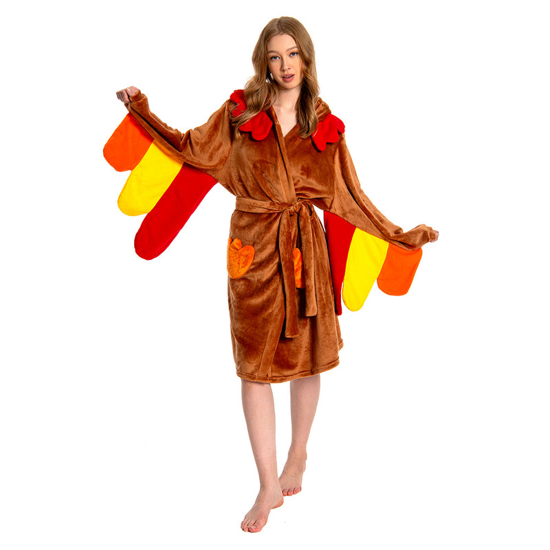 Turkey - animal series bathrobe - OLAOLA Original design