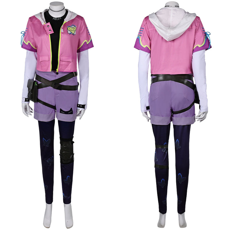 Valorant Clove cosplay Cosplay Costume Outfits Halloween Carnival Suit