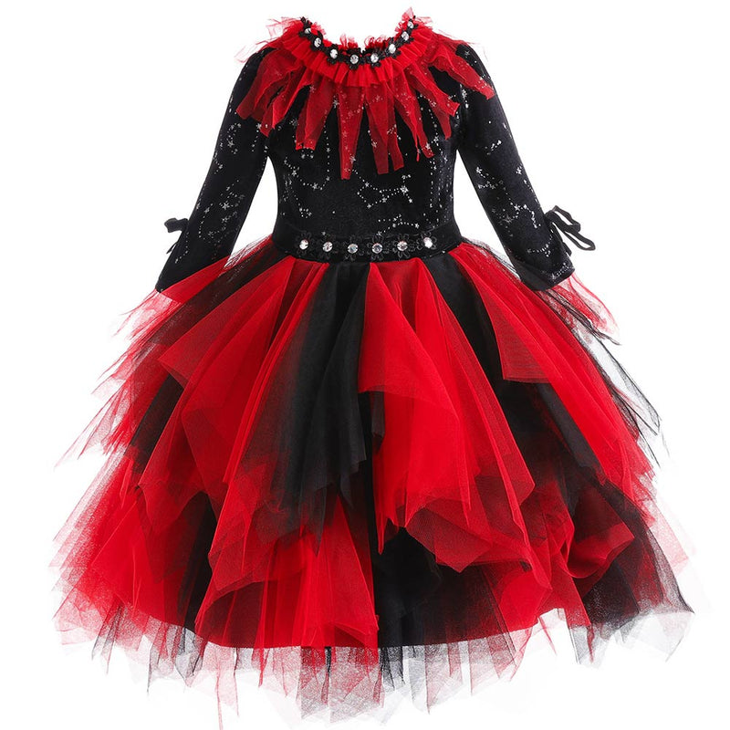 vampire witch cosplay children‘s clothing performance dress Cosplay Costume Outfits Halloween Carnival Suit