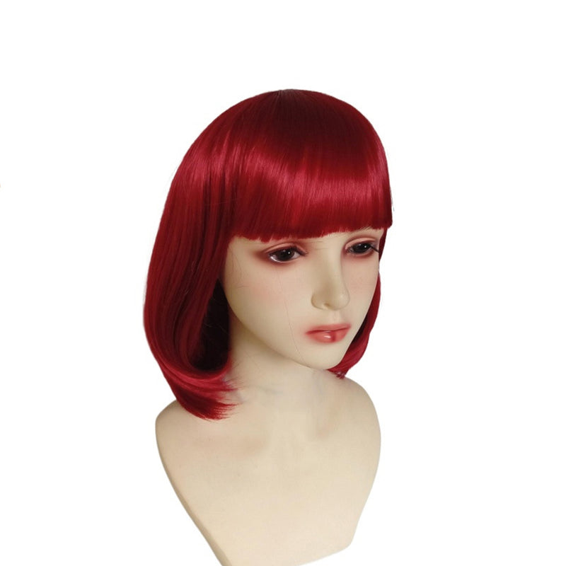 Velma  Cosplay Wig Heat Resistant Synthetic Hair Carnival Halloween Party Props