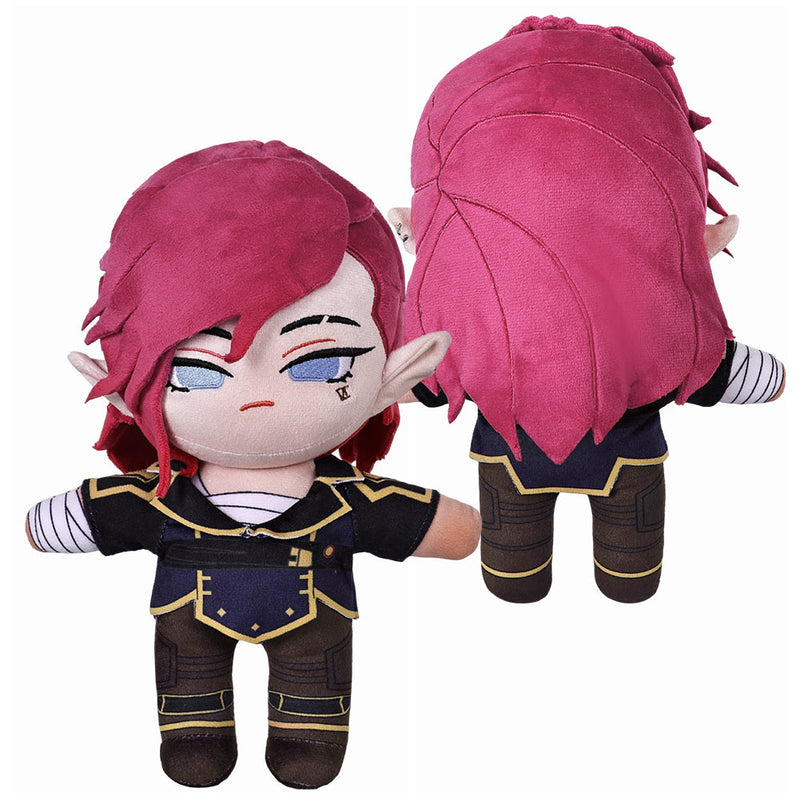 Vi Cosplay Plush Toys Cartoon Soft Stuffed Dolls Mascot Birthday Xmas Gift