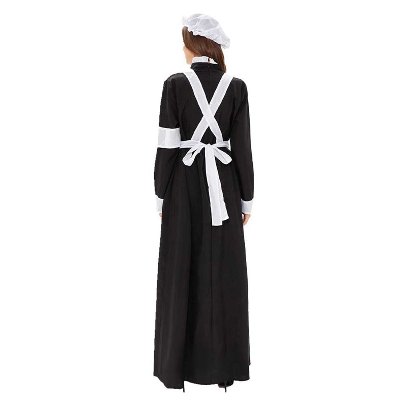 Victorian Nurse Cosplay Costume Outfits Halloween Carnival Suit