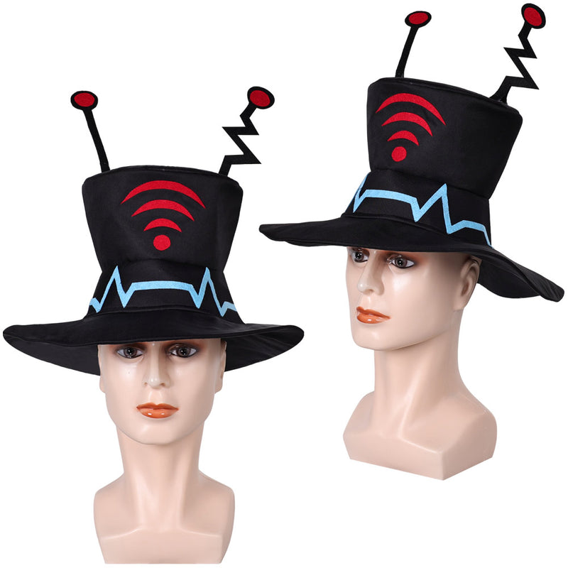 Vox Cosplay Hat Cap Halloween Carnival Costume Accessories Hazbin Hotel Hat