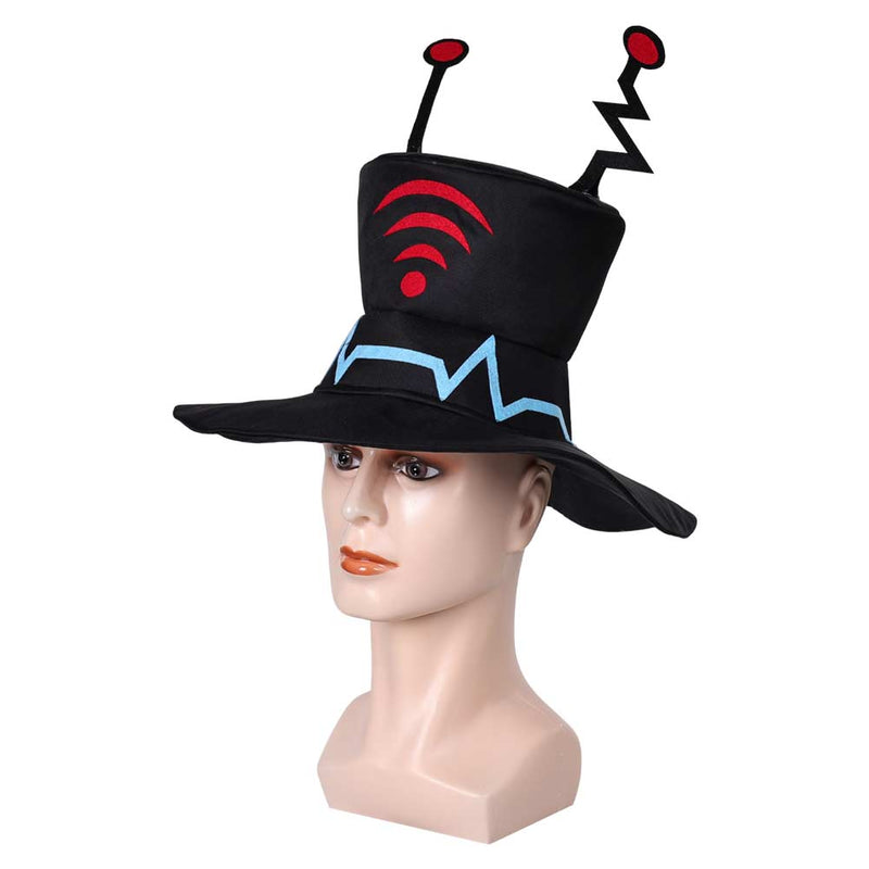 Vox Cosplay Hat Cap Halloween Carnival Costume Accessories Hazbin Hotel Hat