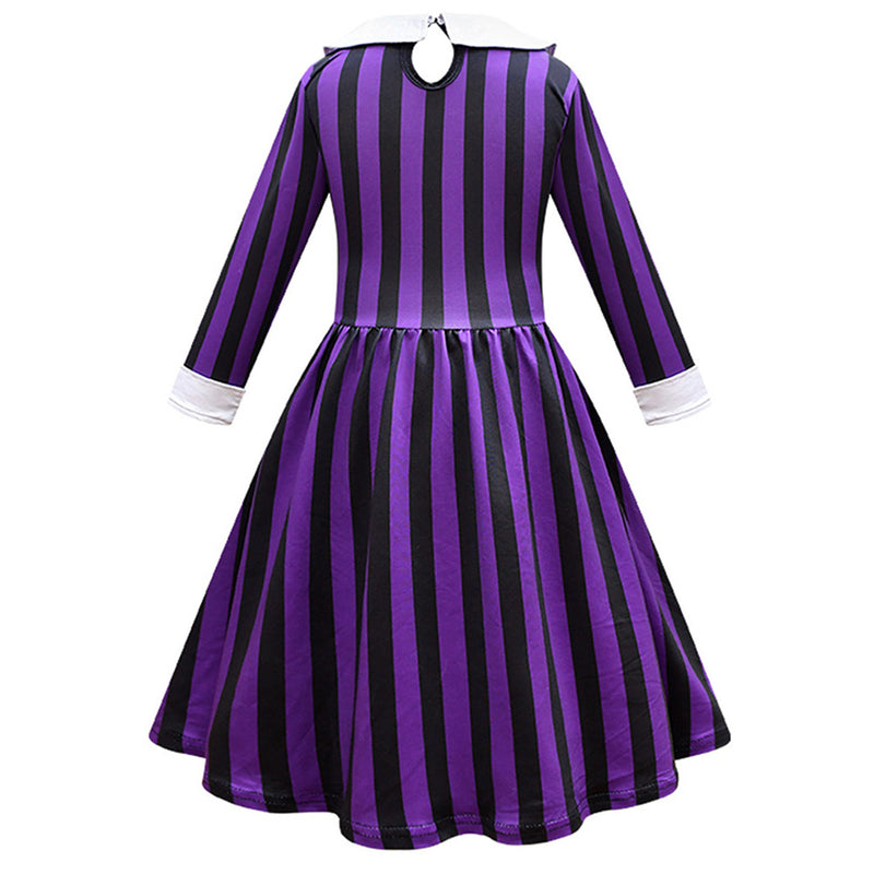 Wednesday Addams Wednesday - Enid Cosplay Costume Dress Outfits Halloween Carnival Suit