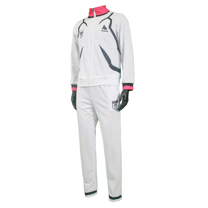 White and red Sportswear Cosplay Costume Outfits Fantasia Halloween Carnival Party Disguise Suit