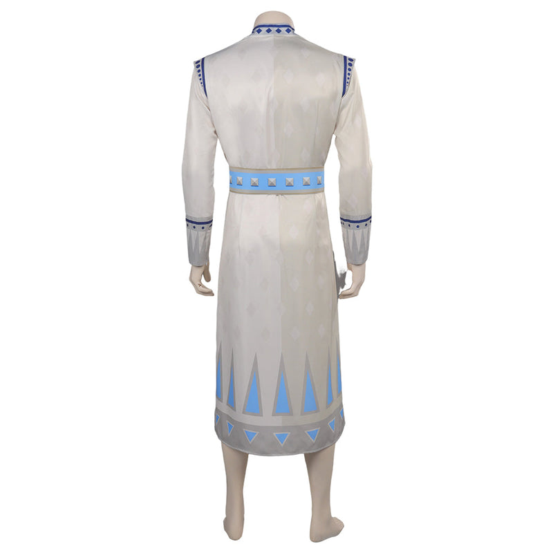 VeeGet Wish King Magnifico White Outfits Party for Carnival Halloween Cosplay Costume