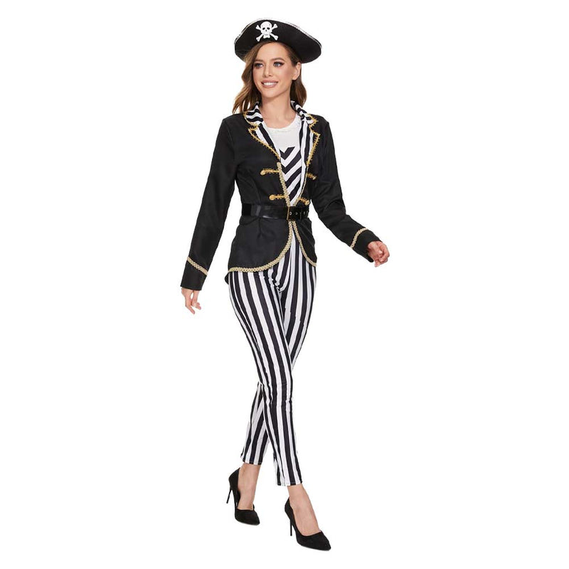 Women pirate Cosplay Costume Outfits Halloween Carnival Suit