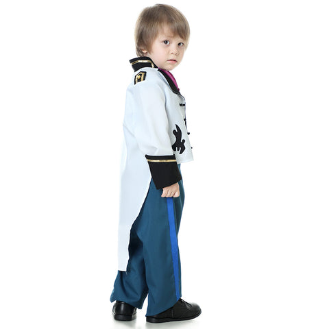 YuDanae Prince Hans Charming Costume Prince Dress up Medieval Royal Prince Outfit Costume for Toddler Kids Boys Aged 3-10