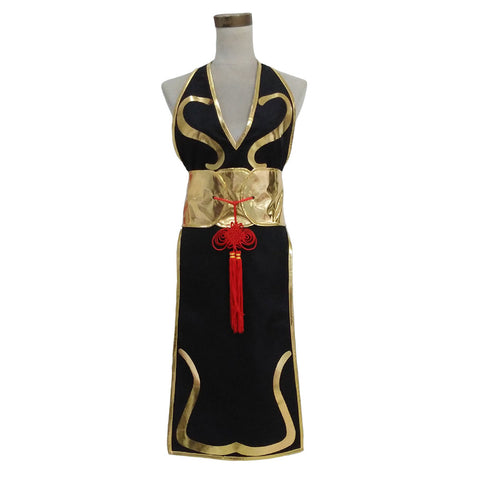 Street Fighter  Chun-Li Cosplay Costume Cheongsam Dress Halloween Carnival Disguise Suit