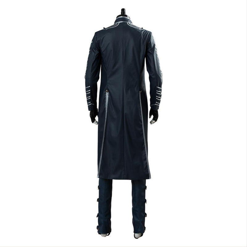 Devil May Cry V Vergil Aged Outfit  Halloween Carnival Suit Cosplay Costume