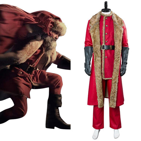 The Christmas Chronicles Santa Claus Outfit Halloween Carnival Suit Cosplay Costume