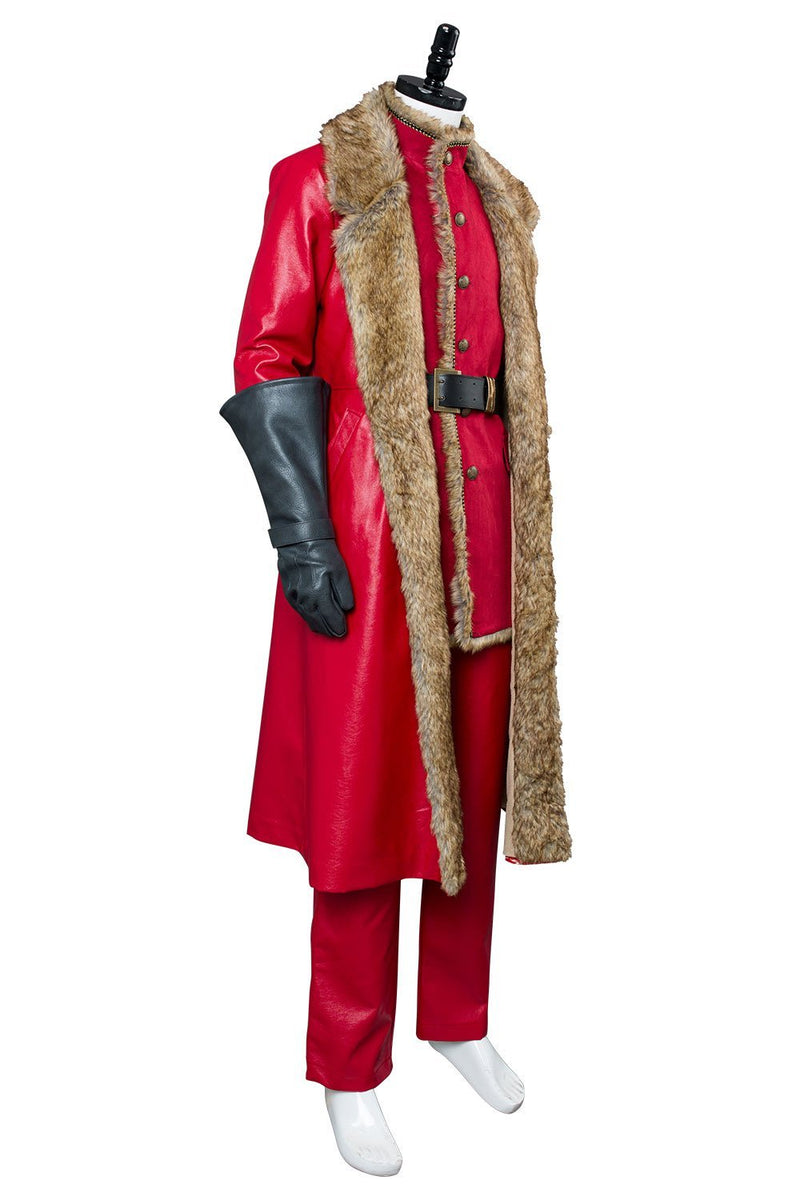 The Christmas Chronicles Santa Claus Outfit Halloween Carnival Suit Cosplay Costume