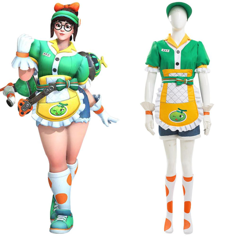 Overwatch Mei Honeydew Skin Cosplay Costume