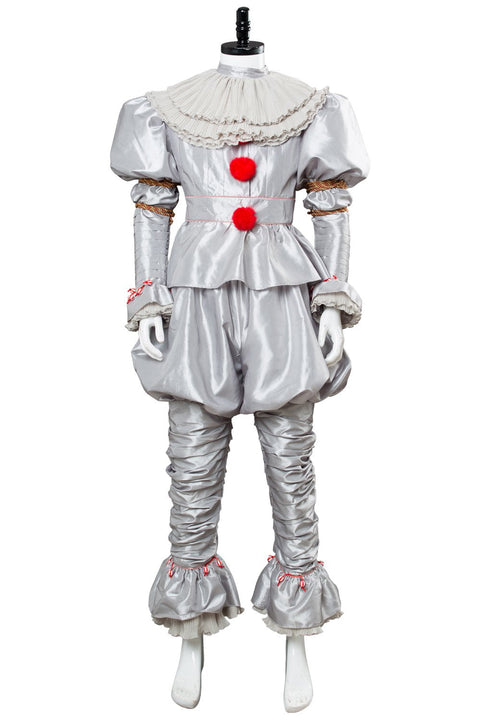 IT 2 Pennywise Clown Outfit Cosplay Costume Stephen King Adult Men Women