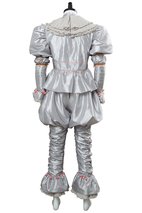 IT 2 Pennywise Clown Outfit Cosplay Costume Stephen King Adult Men Women