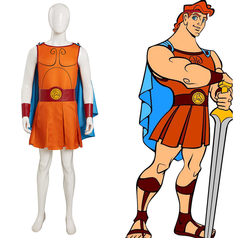 Movie Hercules Cosplay Costume Outfits Halloween Carnival Suit Gifts