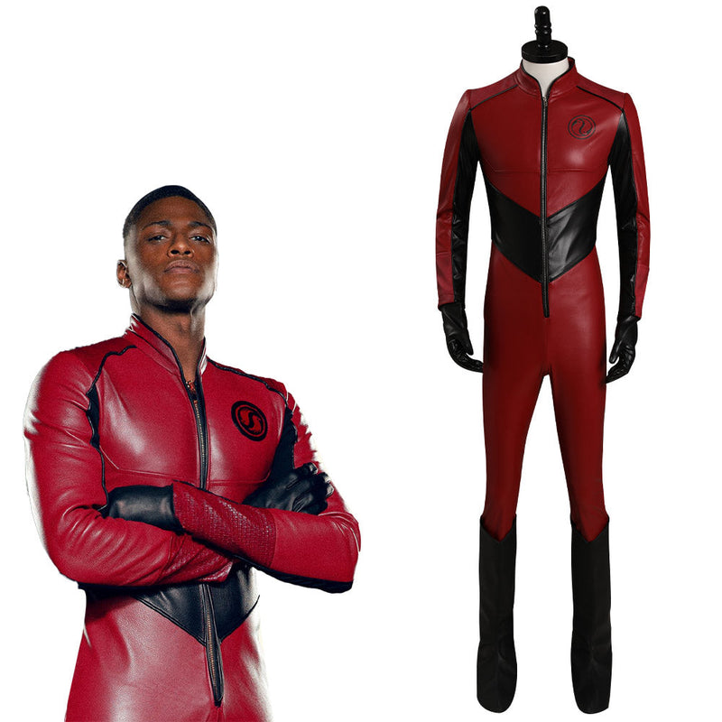 The Umbrella Academy Season 3 MARCUS Number One Cosplay Costume Outfits Halloween Carnival Suit