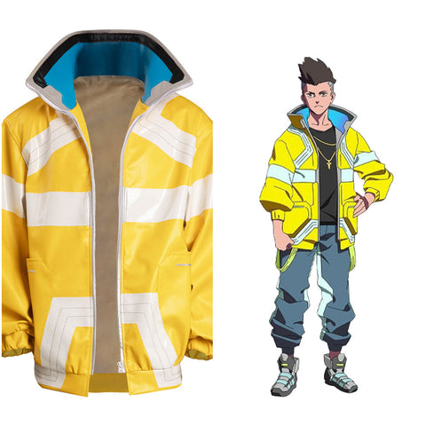 Cyberpunk: Edgerunners - David Cosplay Costume Jacket Coat Outfits Halloween Carnival Suit