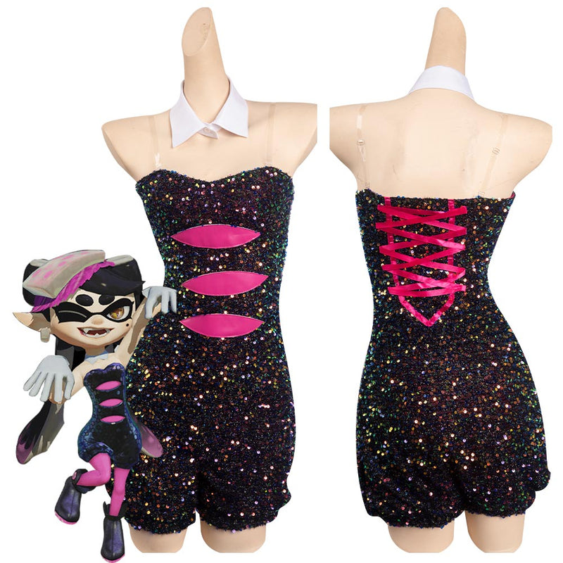 Splatoon - Callie Cosplay Costume Jumpsuit Outfits Halloween Carnival Party Suit