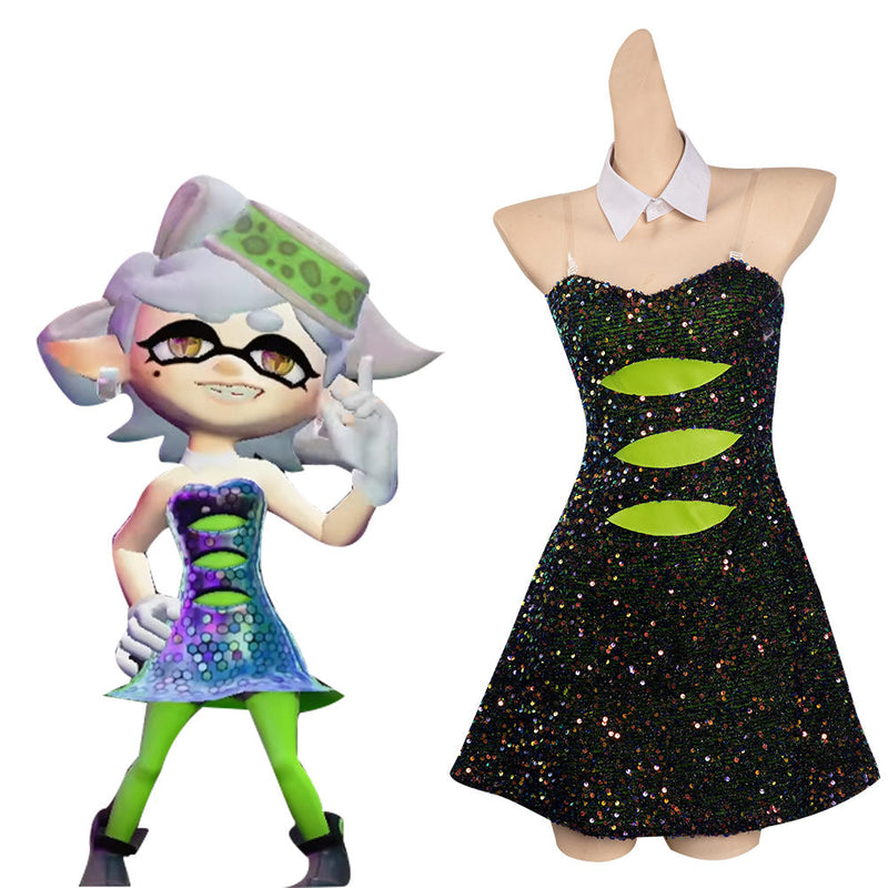 Splatoon - Marie Cosplay Costume Outfits Halloween Carnival Party Cospaly Suit