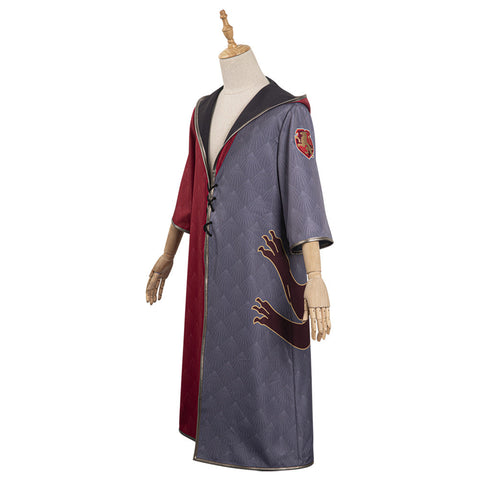 Kids Children Hogwarts Legacy Gryffindor Robe Cosplay Costume Halloween Carnival Suit