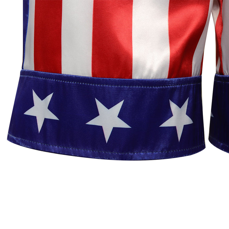 Creed 3 Adonis Creed Cosplay Shorts Costume Outfits Halloween Carnival Party Suit