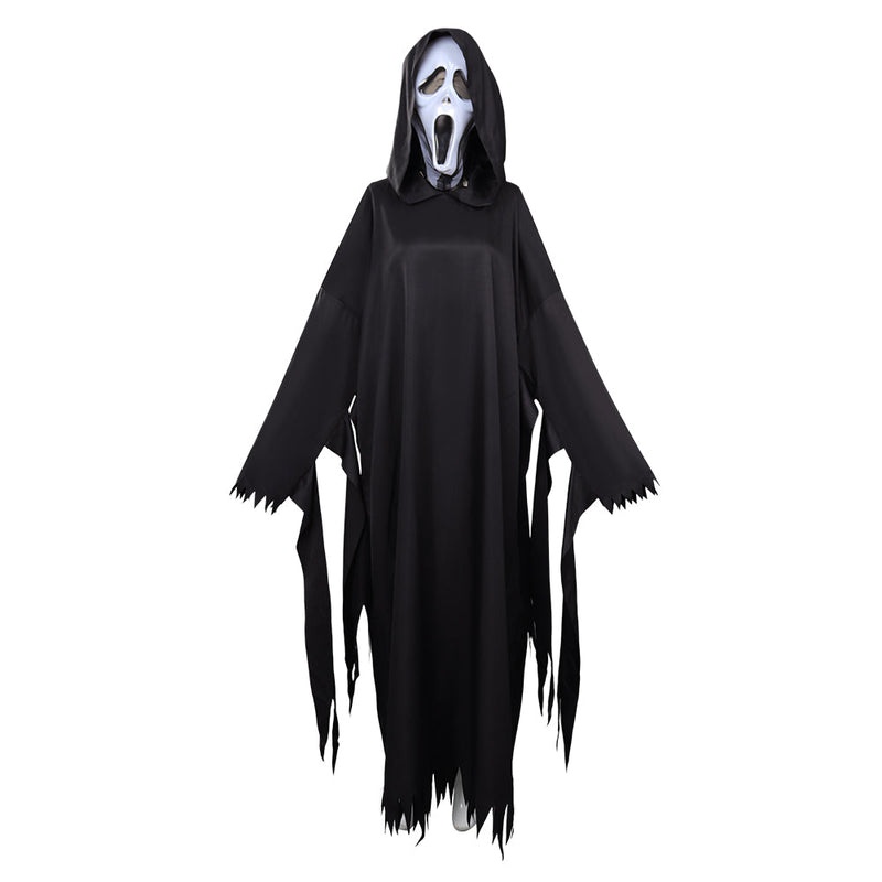Scream VI Grimace Killer Cosplay Costume Mask Halloween Carnival Suit